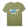 Ingenieur Loading T-Shirt  Lustiges Technik-Design für Ingenieure und Physiker, perfekt als Geschenk für Profis und Studenten