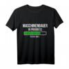 Herren Maschinenbau-Studium T-Shirt - Lustiges Design für Maschinenbauer mit Humor