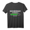 Herren Maschinenbau-Studium T-Shirt - Lustiges Design für Maschinenbauer mit Humor