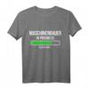 Herren Maschinenbau-Studium T-Shirt - Lustiges Design für Maschinenbauer mit Humor