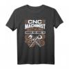 CNC Maschinist CNC Maschine Mechaniker T-Shirt  Perfektes Geschenk für CNC Techniker, Programmierer und Mechaniker zu Weihnachten & Geburtstag