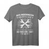 Maschinisten Maschinenführer T-Shirt - Lustiger Spruch, Klassisch geschnitten, doppelt genähter Saum