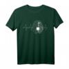 Maschinelles Lernen AI Data Science Heartbeat T-Shirt  Perfektes Geschenk für Programmierer, Data Scientists & Maschinenlern-Ingenieure