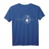 Maschinelles Lernen AI Data Science Heartbeat T-Shirt  Perfektes Geschenk für Programmierer, Data Scientists & Maschinenlern-Ingenieure