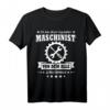 Lustiges Maschinist T-Shirt für Maschinenführer  Witziges Arbeitsshirt mit Spruch für Arbeit & Freizeit