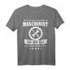 Lustiges Maschinist T-Shirt für Maschinenführer  Witziges Arbeitsshirt mit Spruch für Arbeit & Freizeit
