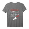 Herren Maurer Geselle - Bestandenes Gesellenprüfung Geschenk T-Shirt mit lustigem Spruch für Bauarbeiter & Handwerker
