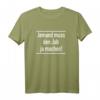 Jemand Muss Den Job Ja Machen Lustiges Beruf T-Shirt  Sarkastisches Geschenk für Handwerker, Mechaniker, Maurer & Maler zu Geburtstag, Weihnachten & Jubiläum