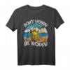 Lustiges Bier Spruch Don't Worry be Hopfy Strand Urlaub T-Shirt  Humorvolles Bier-Design für den Strandurlaub und Mallorca-Partys