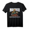 Maurer Den Rest Macht Der Putz Maurermeister T-Shirt  Lustiges Baustellen T-Shirt für Maurer, Bauarbeiter & Handwerker als Geschenk
