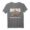 Maurer Den Rest Macht Der Putz Maurermeister T-Shirt  Lustiges Baustellen T-Shirt für Maurer, Bauarbeiter & Handwerker als Geschenk