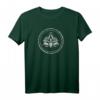 Maurer traditionelles rundes Zunftwappen im Stein-Look T-Shirt - Beliebte Arbeitskleidung & Geschenk für Maurermeister und Handwerker