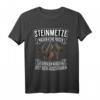 Steinmetz Motiv mit Zunftwappen für Steinmetzmeister T-Shirt  Traditionelles Geschenk für Profis & Berufsstolz