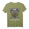 Steinmetz Motiv mit Zunftwappen für Steinmetzmeister T-Shirt  Traditionelles Geschenk für Profis & Berufsstolz