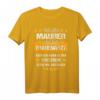 Lustiges Maurer T-Shirt mit Spruch  Humorvolles Bauarbeiter Shirt für Maurer mit Spaß bei der Arbeit