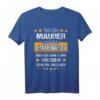 Lustiges Maurer T-Shirt mit Spruch  Humorvolles Bauarbeiter Shirt für Maurer mit Spaß bei der Arbeit