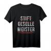 Lustiges Meisterprüfung T-Shirt für Handwerker | Witziges Geschenk für Meisterfeier & Meisterschule Abschluss