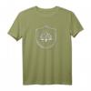 Maurer Zunftzeichen T-Shirt im Stein-Look - Traditionelles Geschenk für Maurer, Meister & Gesellen zum Vatertag & Geburtstag