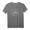 Maurer Zunftzeichen T-Shirt im Stein-Look - Traditionelles Geschenk für Maurer, Meister & Gesellen zum Vatertag & Geburtstag