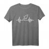 Maurer T-Shirt mit Herzschlag, Maurerkelle & Spachtel  Robuste Arbeitskleidung für Maurer & Bauarbeiter