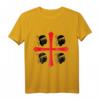 Sardinien Sardegna Italien Insel T-Shirt mit Wappen & Flagge  Perfektes Souvenir und Heimat Outfit für Sardinien-Liebhaber und Urlauber