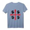 Sardinien Sardegna Italien Insel T-Shirt mit Wappen & Flagge  Perfektes Souvenir und Heimat Outfit für Sardinien-Liebhaber und Urlauber