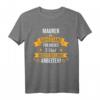 Maurer im Ruhestand T-Shirt mit lustigem Spruch - Perfektes Geschenk für Maurermeister und Bauarbeiter im Ruhestand