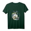 Vintage Cottagecore T-Shirt mit Wildblumen, Biene, Schmetterlingen und Einmachglas - Ästhetische Blumenmode im Aquarellstil