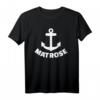 Matrose T-Shirt mit Anker - Klassisch geschnittenes Seemanns-Shirt für Seefahrer, Kapitäne & Crew