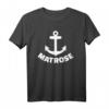 Matrose T-Shirt mit Anker - Klassisch geschnittenes Seemanns-Shirt für Seefahrer, Kapitäne & Crew