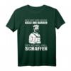 Maurer Geschenk T-Shirt Maurerkönig mit Maurerkelle - Lustiges Bauhandwerker Shirt für Geburtstag & Weihnachten