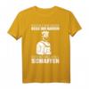 Maurer Geschenk T-Shirt Maurerkönig mit Maurerkelle - Lustiges Bauhandwerker Shirt für Geburtstag & Weihnachten