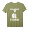 Maurer Geschenk T-Shirt Maurerkönig mit Maurerkelle - Lustiges Bauhandwerker Shirt für Geburtstag & Weihnachten