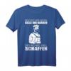 Maurer Geschenk T-Shirt Maurerkönig mit Maurerkelle - Lustiges Bauhandwerker Shirt für Geburtstag & Weihnachten