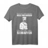 Maurer Geschenk T-Shirt Maurerkönig mit Maurerkelle - Lustiges Bauhandwerker Shirt für Geburtstag & Weihnachten