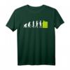 Herren Maurer Evolution T-Shirt  Lustiges Maurer Geschenk für Vater, Bruder, Freund & Bauarbeiter, perfekt zum Vatertag & Geburtstag