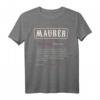 Lustiges Maurer T-Shirt mit Wörterbuch-Definition  Originelles Geburtstagsgeschenk für Maurerpapa, Ehemann, Onkel, Bruder & Freund