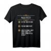 Maurer Du tust was ich sage T-Shirt  Lustiges Geschenk für Maurer, Bauarbeiter & Überraschung für Freunde und Partner
