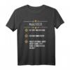 Maurer Du tust was ich sage T-Shirt  Lustiges Geschenk für Maurer, Bauarbeiter & Überraschung für Freunde und Partner