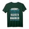 Lustiges Maurer Geschenk Fun T-Shirt für Maurermeister, Gesellen & Azubis  Perfekt zum Geburtstag & Weihnachten