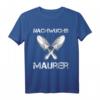 Lustiges Maurer Zunft & Handwerker Motiv T-Shirt  Witziges Geschenk für Bauarbeiter, Maurermeister & Kollegen mit Humor