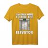 Aufzugstasten Mechaniker Techniker T-Shirt - Humorvolles Berufsshop für Aufzugsprofis und Technikfans