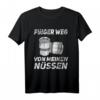 Herren Finger weg von meinen Nüssen KFZ Mechaniker Schrauber T-Shirt - Lustiges Werkstatt-Shirt für Automechaniker & Schrauber