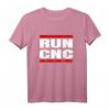 RUN CNC Zerspanungsmechaniker CNC Fräser Programmierer T-Shirt  Lustiges Geschenk für Maschinenbauer, Schlosser & Technik-Profis zu Weihnachten & Geburtstag