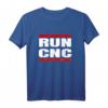 RUN CNC Zerspanungsmechaniker CNC Fräser Programmierer T-Shirt  Lustiges Geschenk für Maschinenbauer, Schlosser & Technik-Profis zu Weihnachten & Geburtstag