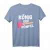 King of the Plunger Installateur Heizwerk Mechaniker T-Shirt  Perfektes Geschenk für Handwerker, Väter und Systemmechaniker