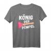 King of the Plunger Installateur Heizwerk Mechaniker T-Shirt  Perfektes Geschenk für Handwerker, Väter und Systemmechaniker