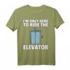 Elevator Buttons Mechaniker Techniker T-Shirt - Humorvolles Geschenk für Aufzugsprofis und Aufzugsliebhaber