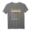 Lustiges Mechatroniker T-Shirt mit Humor & Stundenlohn Liste  Das perfekte Geschenk für KFZ-Mechatroniker