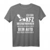 Kfz Mechaniker Outfit Mechatroniker Schrauber Geschenk T-Shirt - Lustiges Werkstatt-Design für Männer, Frauen & Kinder
